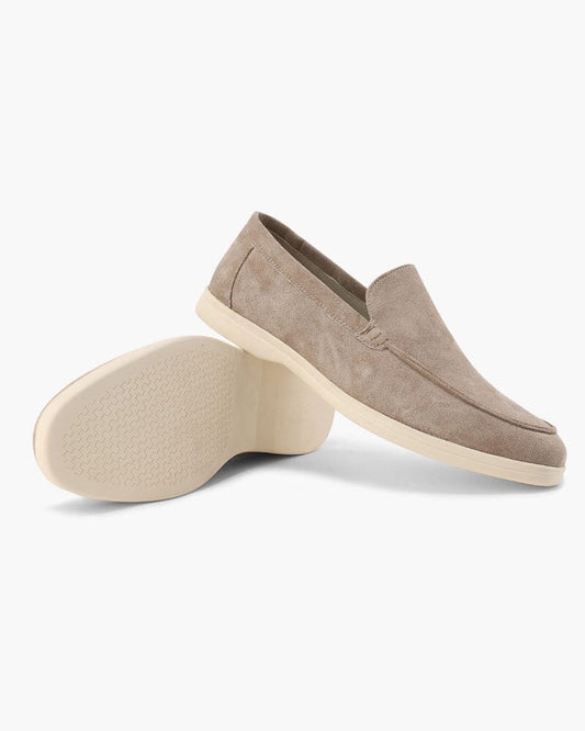 Old Money Suede Loafers Bernard Grimberg Mocha US 6 