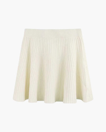 Oxford Pleated Wool Mini Bernard Grimberg Women Ivory One size 