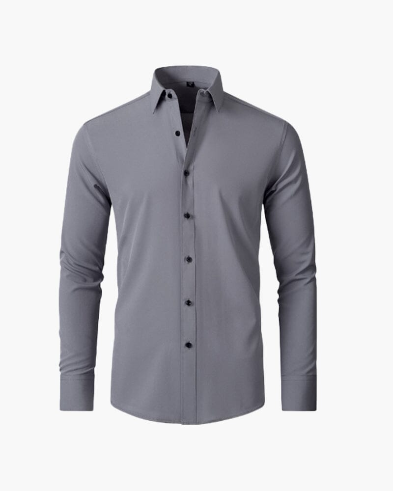 Parkview Full Sleeve Shirt Bernard Grimberg Gray S 
