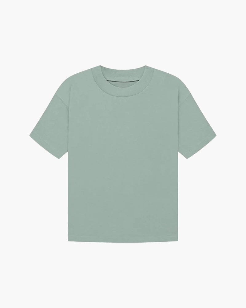 Refined Solid T-Shirt T-shirt Bernard Grimberg Green S 
