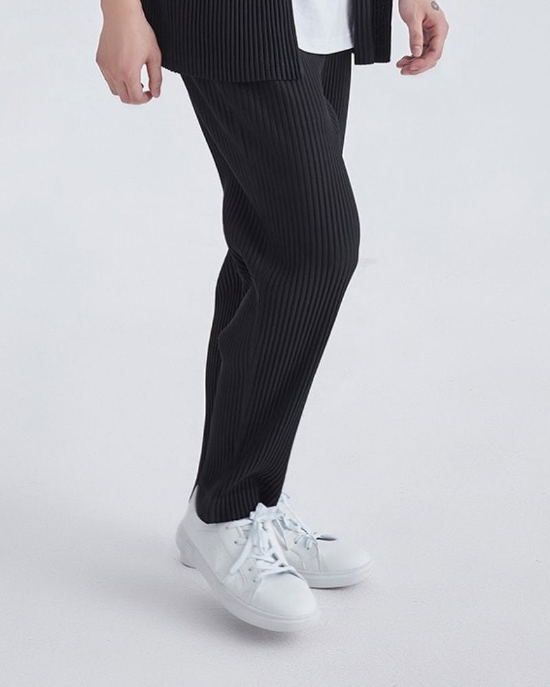 Ribbed Cotton Pantalon 0 oldmoneystyle 