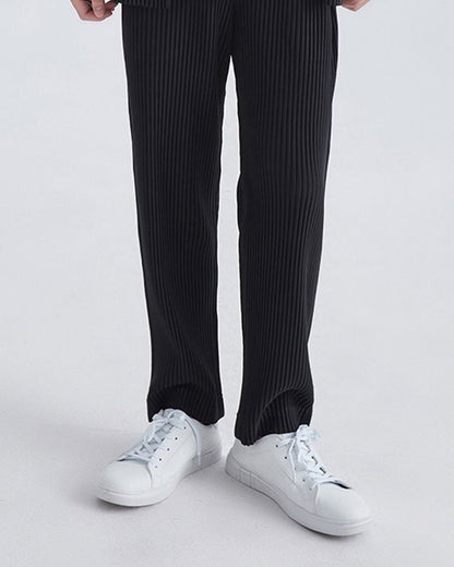 Ribbed Cotton Pantalon 0 oldmoneystyle 