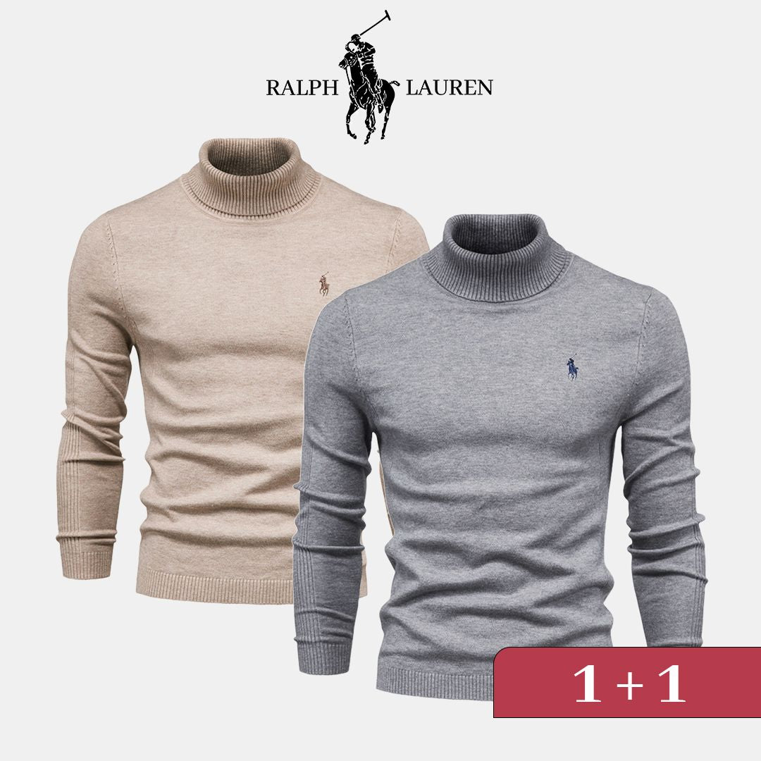 R&L 1+1 Turtleneck Sweater (CLEARANCE) Bernard Grimberg 