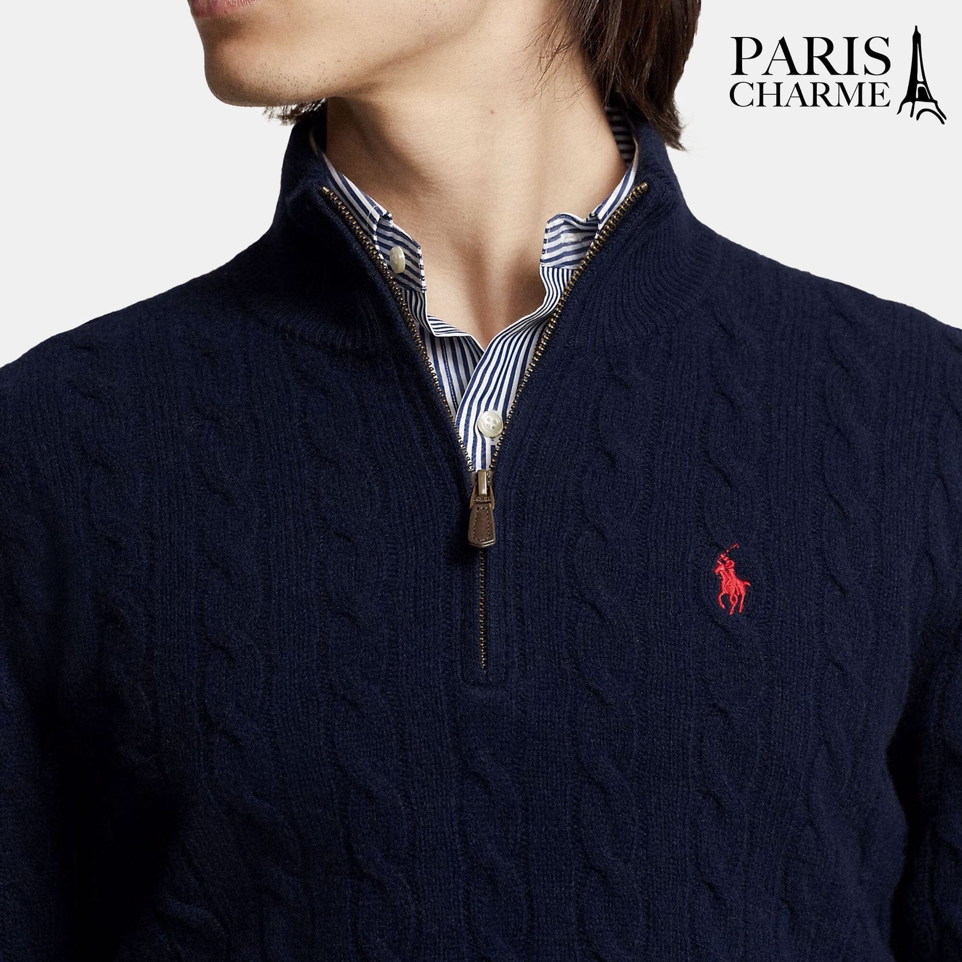 RL Cashmere Cable Sweater (CLEARANCE) Bernard Grimberg 