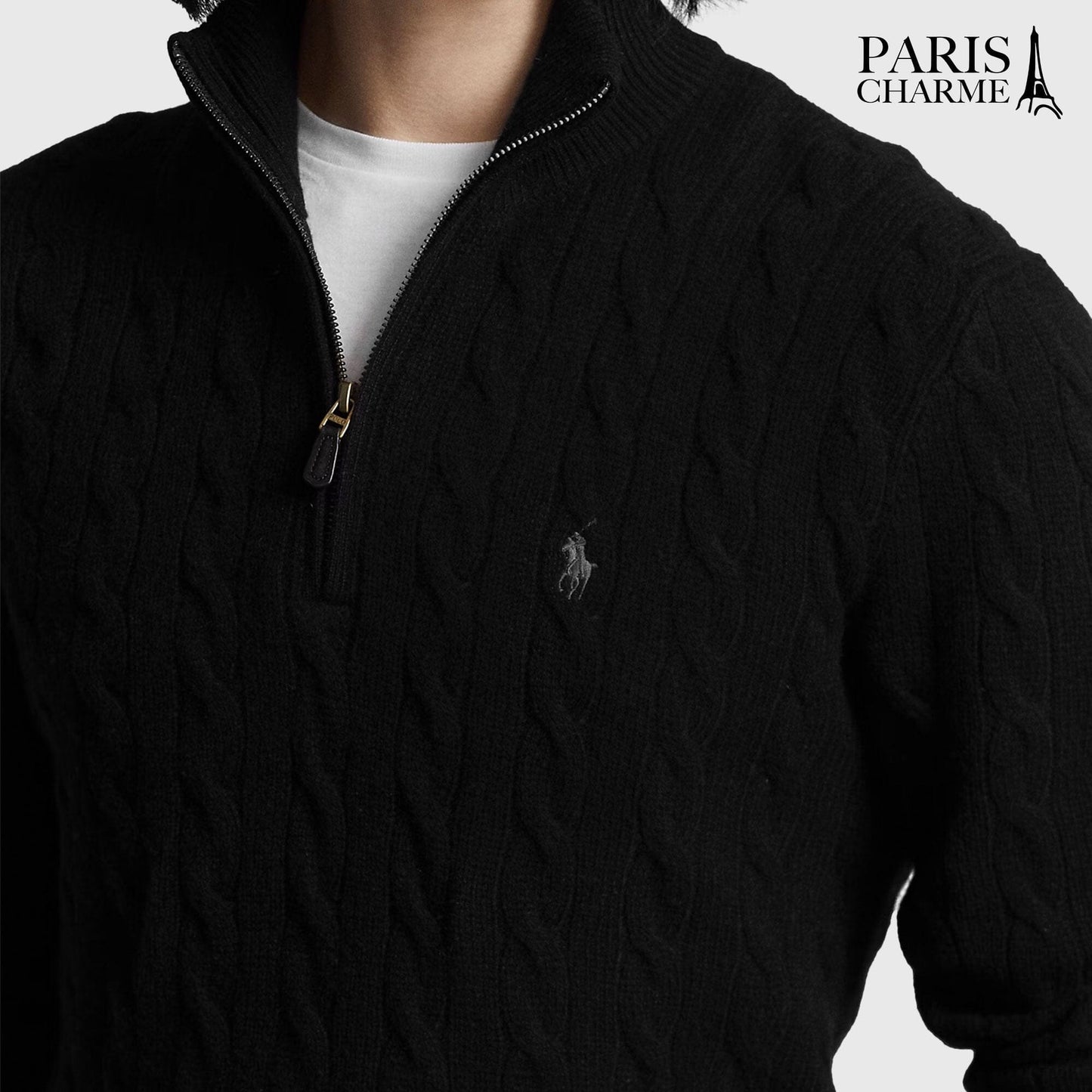 RL Cashmere Cable Sweater (CLEARANCE) Bernard Grimberg 
