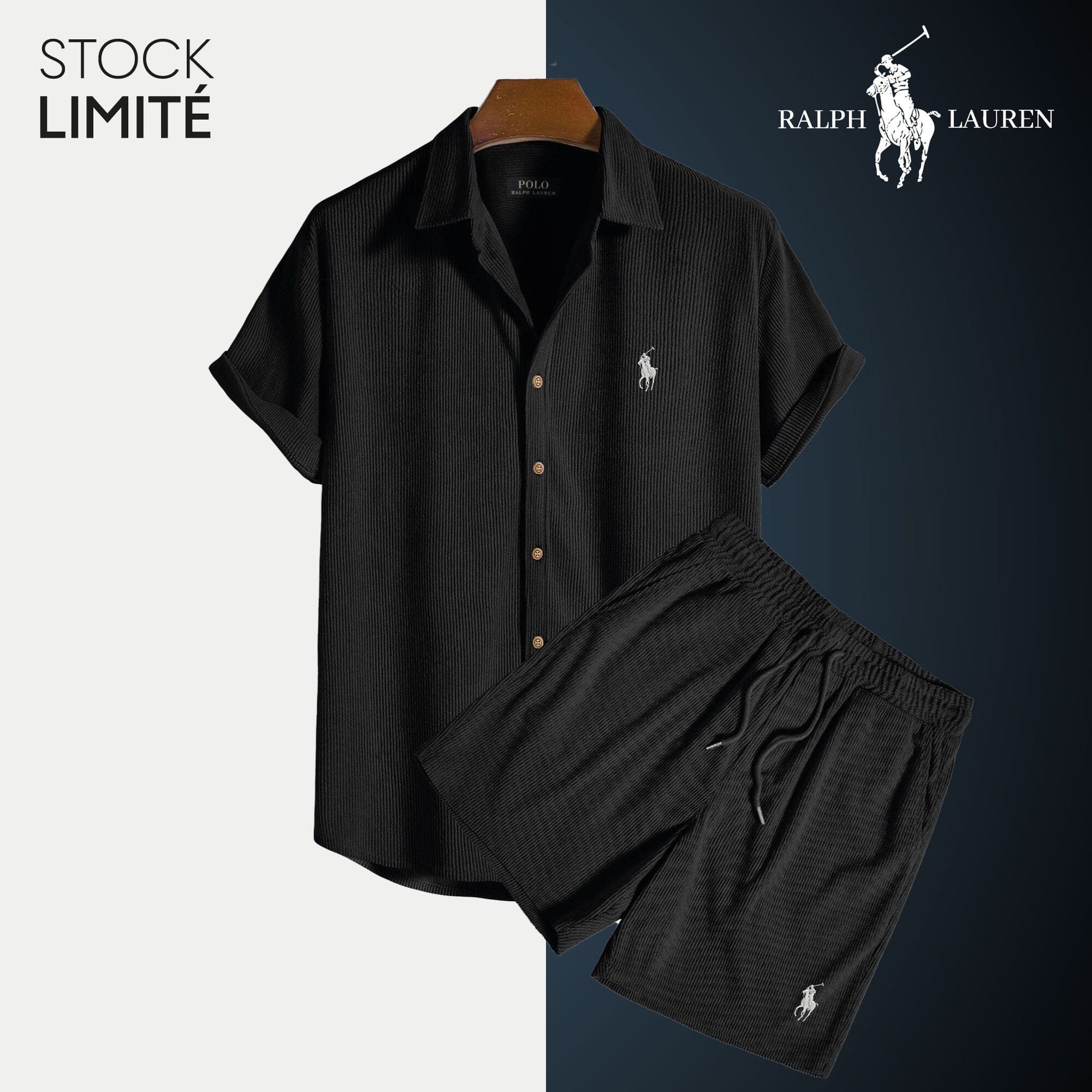 R&L Casual Outfit Bernard Grimberg Black S 
