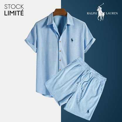 R&L Casual Outfit Bernard Grimberg Blue S 