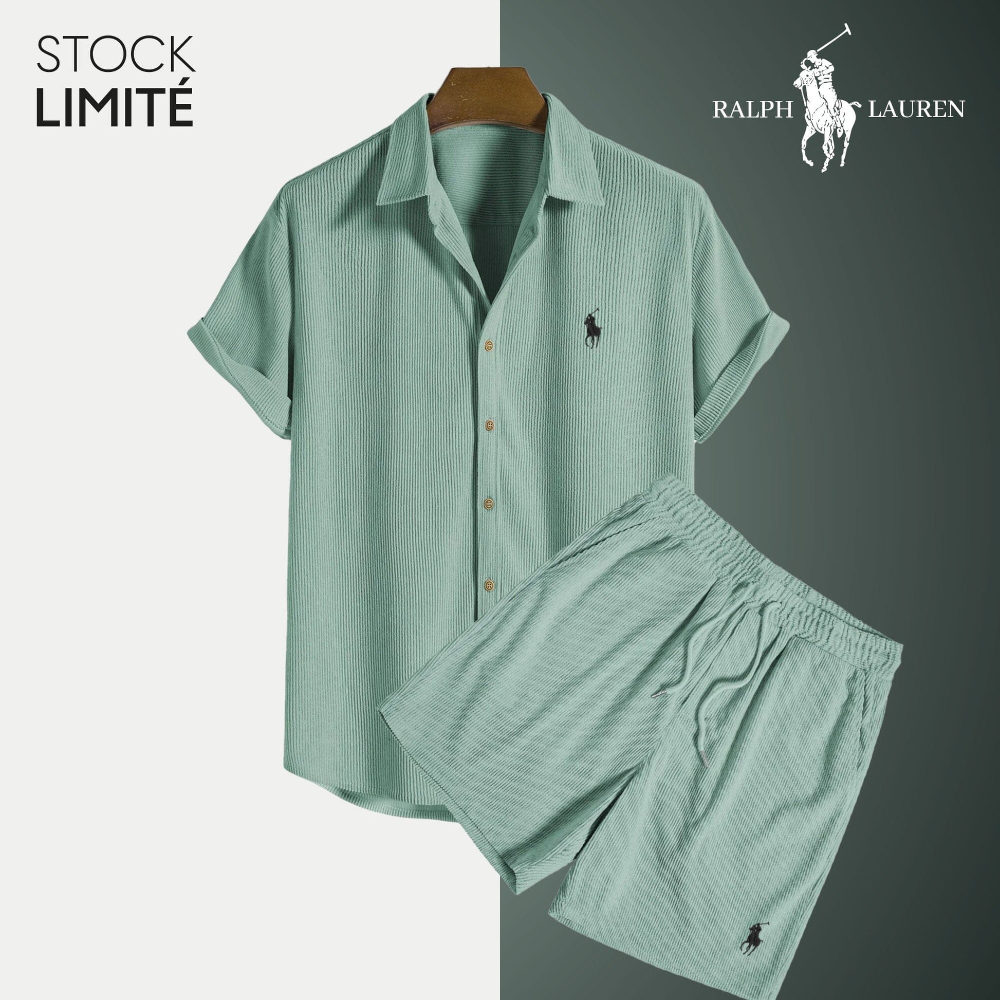 R&L Casual Outfit Bernard Grimberg Green S 