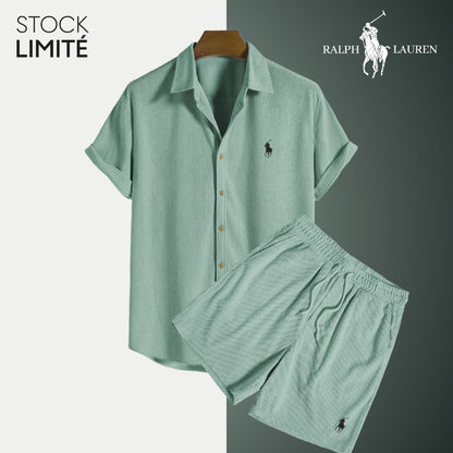 R&L Casual Outfit Bernard Grimberg Green S 