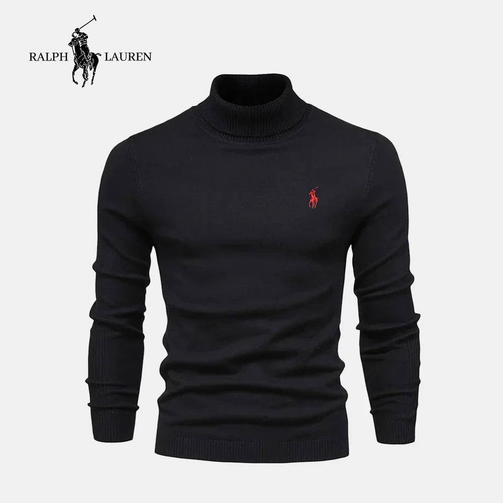 R&L Turtleneck Sweater (CLEARANCE) Bernard Grimberg Black S 