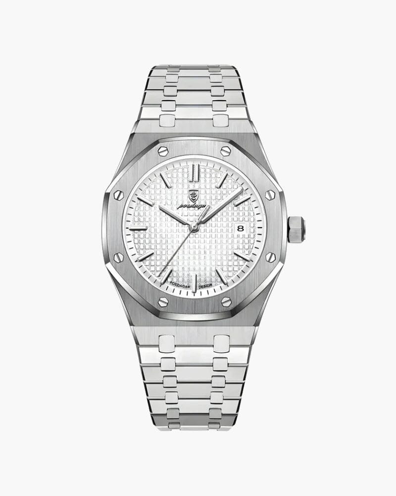 Santorini Elite Watch Bernard Grimberg Silver 