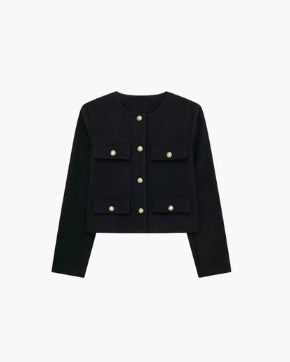 Savile Crop Blazer Bernard Grimberg Women Black XS 