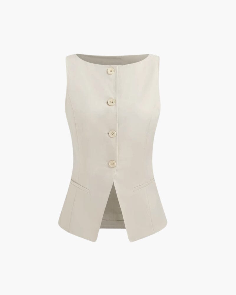 Savona Vest 0 Bernard Grimberg Beige S 