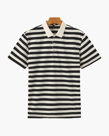 Shoreline Polo T-shirt Bernard Grimberg Black 2XS 