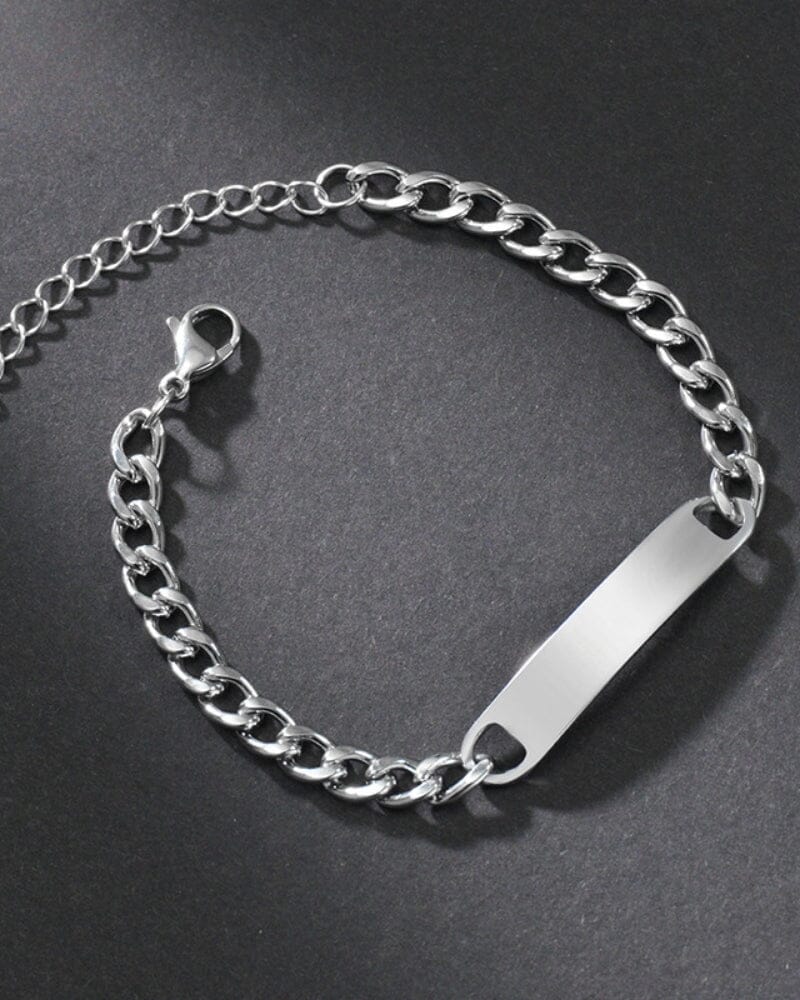 Signature Chain Bracelet 0 Bernard Grimberg WorldWide Silver 