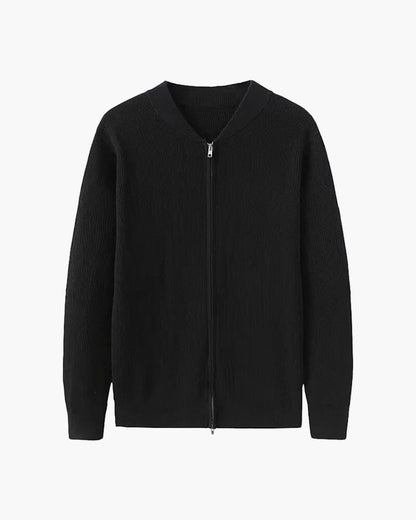 Soft 100% Cotton Gilet Bernard Grimberg Black S 