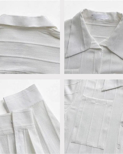 ST Tropez Ribbed Shirt 0 oldmoneystyle 