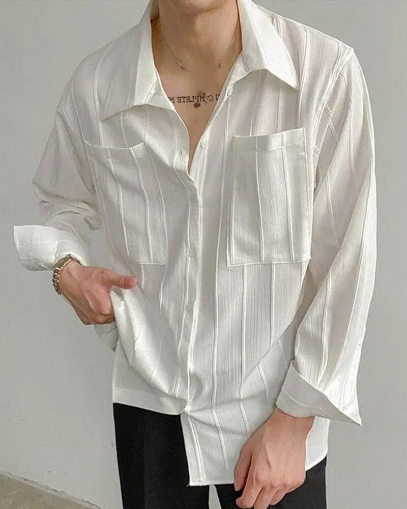 ST Tropez Ribbed Shirt 0 oldmoneystyle 