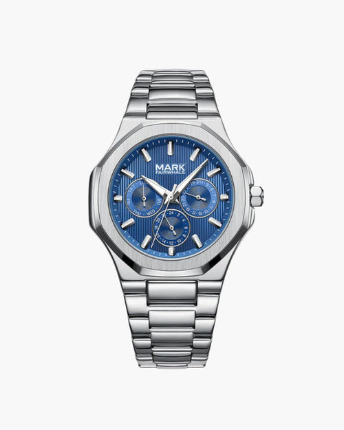 Stainless Steel Watch (Waterproof) Bernard Grimberg Blue 