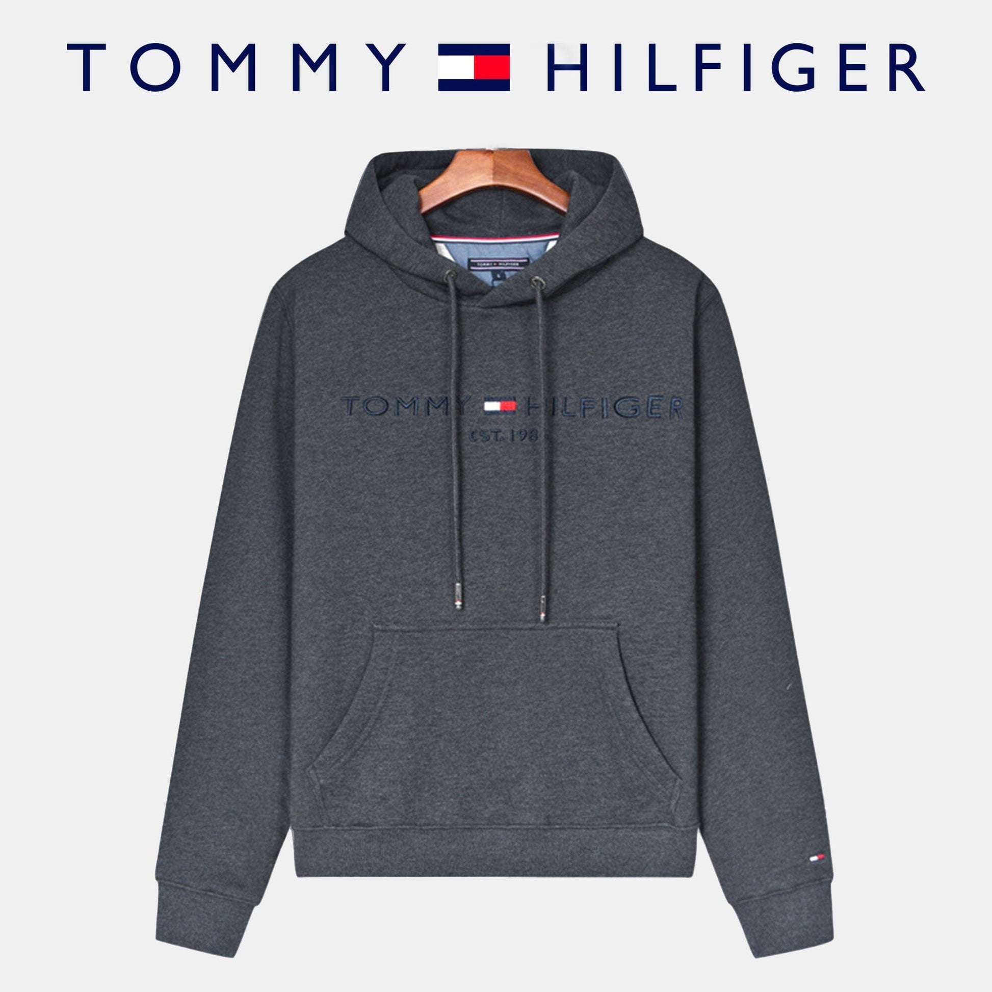 TH Hoodie (CLEARANCE) Bernard Grimberg Dark Gray M 