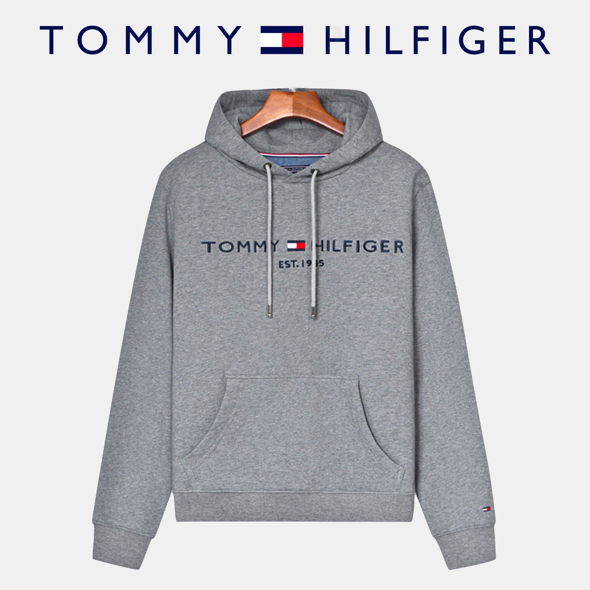 TH Hoodie (CLEARANCE) Bernard Grimberg Light gray M 