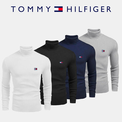 TH Turtleneck Sweater Bernard Grimberg Black M 