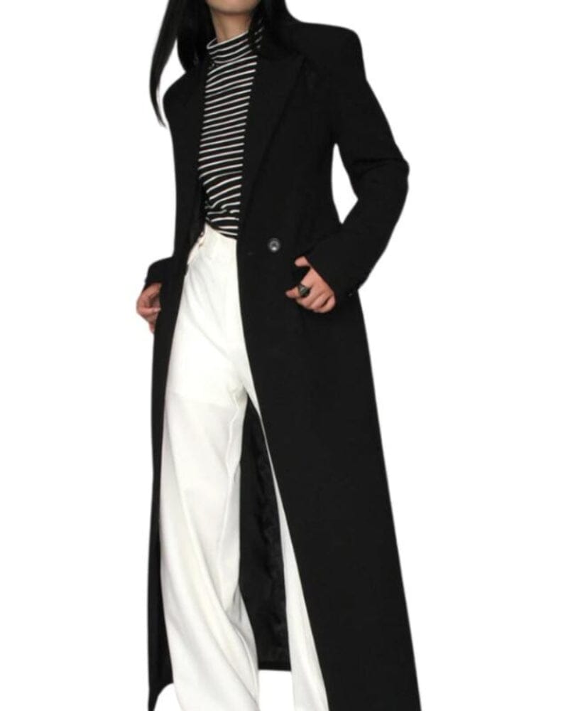 The Noir Coat Coat Bernard Grimberg Women 