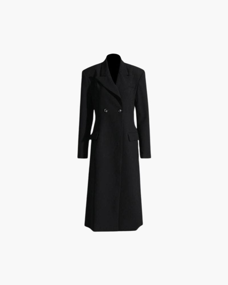 The Noir Coat Coat Bernard Grimberg Women Black S 