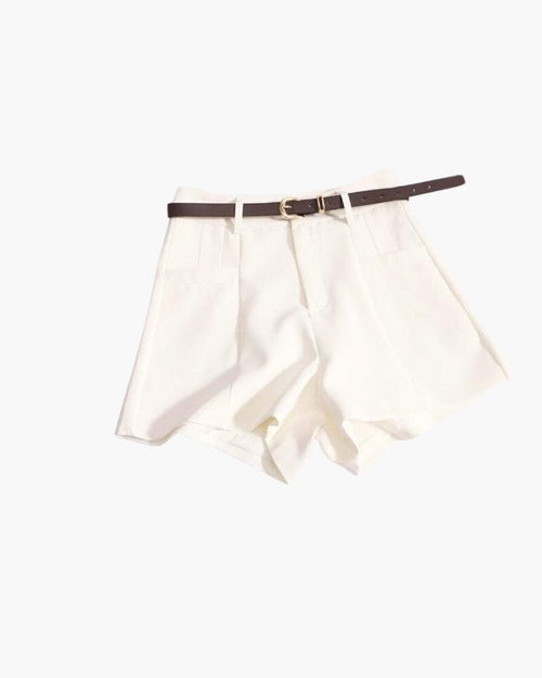 The Vintage Luxe Shorts Bernard Grimberg Women White S 