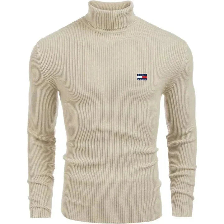 Turtleneck sweater Bernard Grimberg Beige M 