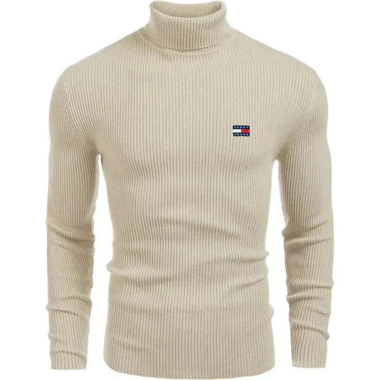 Turtleneck sweater Bernard Grimberg Beige M 