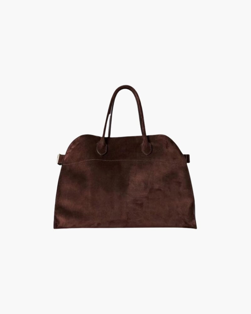 Velvet Henna Bag Handbag Bernard Grimberg Women Brown 