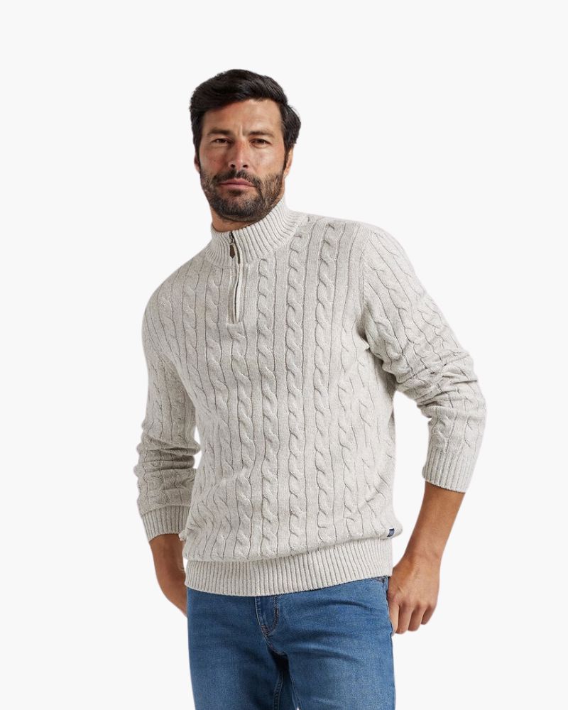 Verbier Half Zip Sweater Bernard Grimberg 