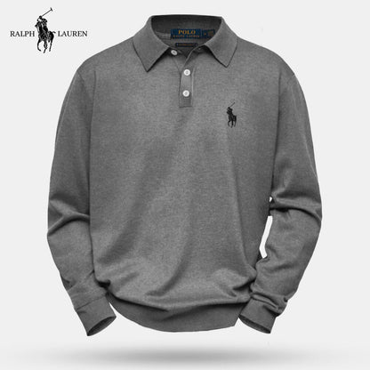 Victor | Men's Polo Shirt Bernard Grimberg Gray S 