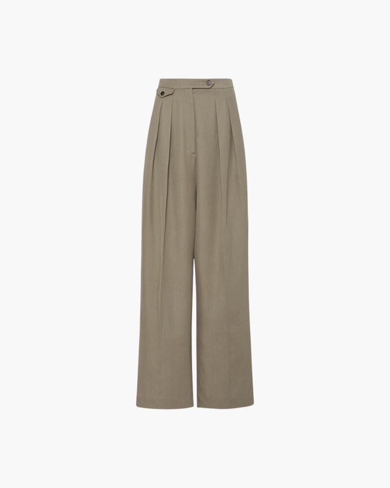 Woolen Oversized Pantalon Bernard Grimberg Women S 