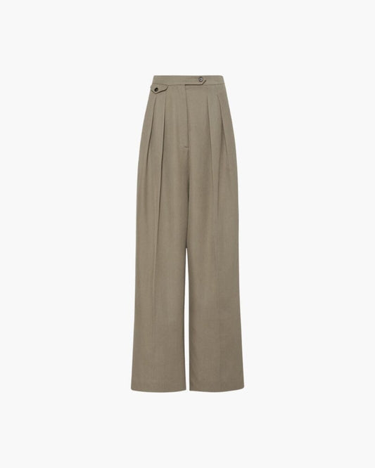 Woolen Oversized Pantalon Bernard Grimberg Women S 