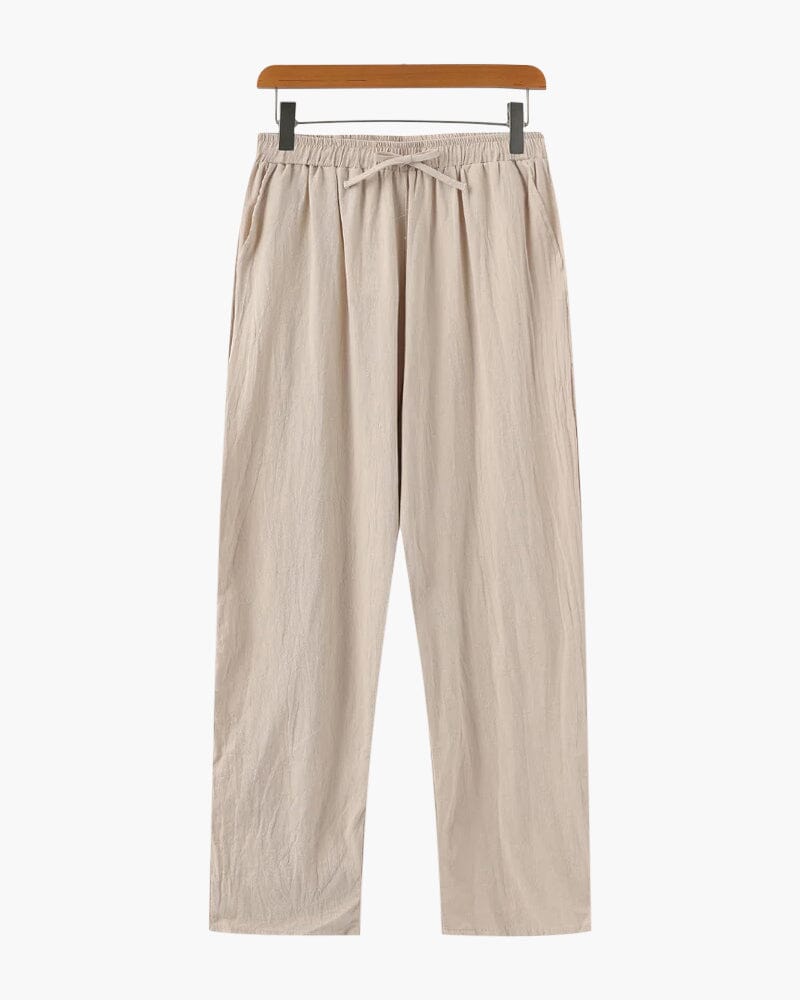Zanzibar - Linen Pantalon Bernard Grimberg WorldWide Beige S 