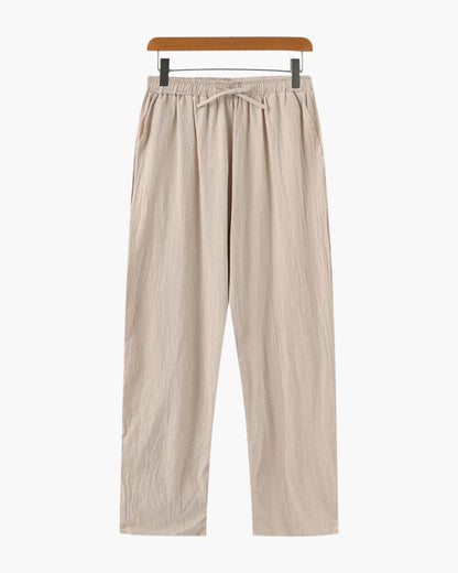 Zanzibar - Linen Pantalon Bernard Grimberg WorldWide Beige S 
