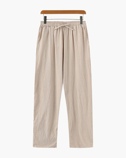 Zanzibar - Linen Pantalon Bernard Grimberg WorldWide Beige S 