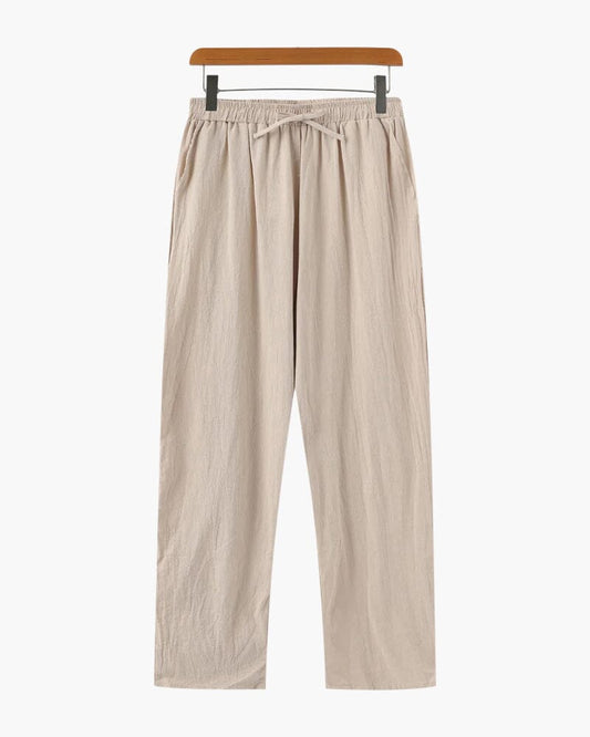 Zanzibar - Linen Pantalon Bernard Grimberg WorldWide Beige S 