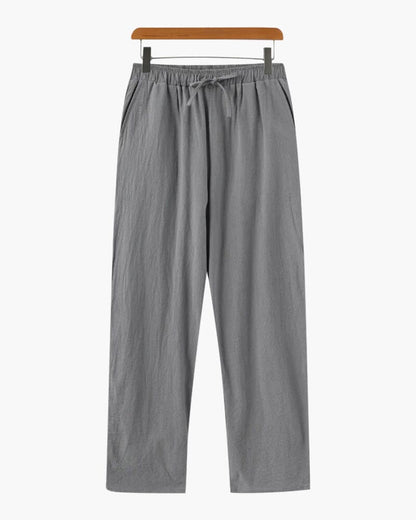 Zanzibar - Linen Pantalon Bernard Grimberg WorldWide Gray S 