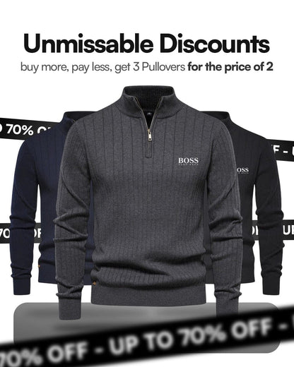 Zipped Pullover ( CLEARENCE SALE ) Bernard Grimberg 