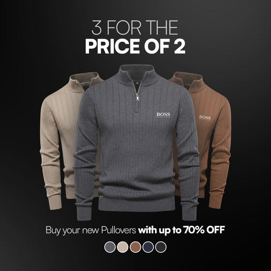 Zipped Pullover ( CLEARENCE SALE ) Bernard Grimberg 