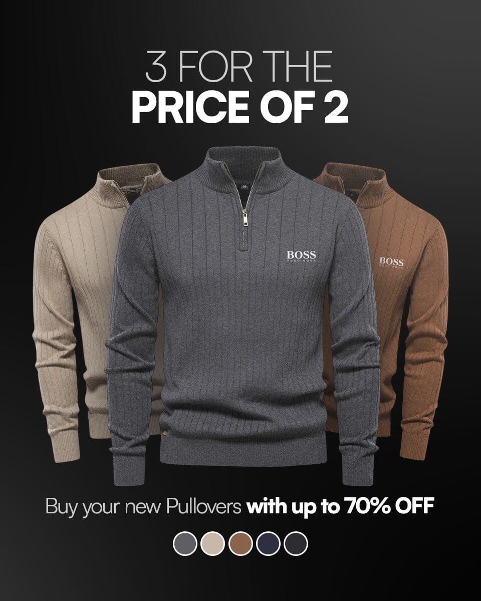 Zipped Pullover ( CLEARENCE SALE ) Bernard Grimberg 