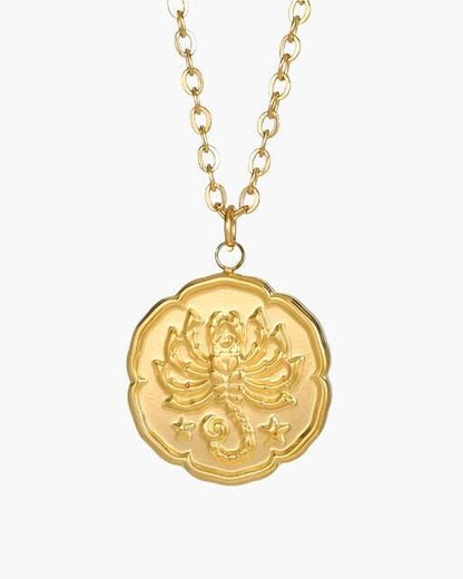 Zodiac Sign Necklace - Gold Bernard Grimberg 